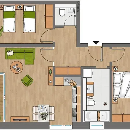 Duenenresort Duenenresort 111 Apartamento *